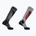 Скиорски чорапи Salomon S/Access 2-Pack anthracite/light grey