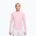 Дамска блуза с дълъг ръкав за бягане Nike Tempo Swoosh Run Dri-Fit 1/4-Zip pink foam/white