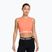Дамски тренировъчен топ Nike Pro Dri-Fit crimson bliss/white
