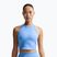 Дамска тениска Nike One Fitted Dri-Fit Cropped Tank thunder university blue/white