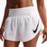 Дамски шорти за бягане Nike Tempo Swoosh Dri-Fit Mid-Rise Brief-Lined white/orange pulse/black