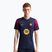 Мъжка футболна фланелка Nike FC Barcelona Strike Soccer Dri-Fit blackened blue/noble red/mineral yellow
