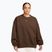 Дамски суитшърт Nike Studio Fleece Medium Weight cacao wow/sail