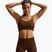 Дамски шорти Nike Pro Seamless High-Waisted Biker 5" cacao wow