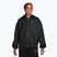 Дамски суитшърт Nike Studio Fleece Medium Weight Oversized Full Zip total black/sail