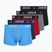 Мъжки боксерки Nike Jordan Cotton Trunk 5бр. в червено/черно за фитнес