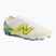 Детски футболни обувки New Balance Furon Team V9 FG white/alkaline green