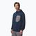 Мъжки трекинг суитшърт Columbia Tall Heights Hdd Grid Fleece Full Zip collegiate navy/city grey