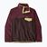 Дамски поларен суитшърт Patagonia Lightweight Synchilla Snap-T Pullover den brown