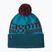 Зимна шапка Patagonia Powder Town hut tripper logo: mako blue