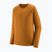 Мъжки термоактивен суитшърт Patagonia Capilene Midweight Crew cinnamon brown