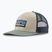 Шапка с козирка Patagonia P-6 Logo Trucker Hat pumice