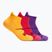 Чорапи HOKA No-Show Run Sock 3-pack egg yolk/cerise/virtual violet