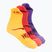 Чорапи HOKA No-Show Run Sock 3-pack egg yolk/cerise/virtual violet