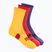 Чорапи HOKA Quarter Run Sock 3-Pack egg yolk/cerise/virtual violet