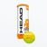 Детски топки за тенис HEAD Tip 3 бр., оранжево/жълто 578123