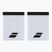 Хавлиен накитник Babolat Logo Jumbo Wristband 2 бр. white/black