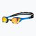 Очила за плуване Arena Cobra Ultra Swipe Mrirror жълто медно/синьо