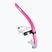 Фронтална тръба на шнорхел arena Swim Snorkel III pink