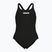 Детски цял бански костюм arena Team Swim Pro Solid black/white
