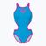Дамски бански костюм от една част arena One Biglogo One Piece turquoise/fluo pink