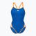 Дамски бански костюм от една част arena Icons Super Fly Back Solid blue/orange 005036/751