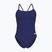 Дамски бански костюм от една част arena Lace Back Solid navy/white