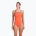 Дамски бански костюм от една част Arena Lace Back Solid bright coral/plum