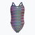 Дамски бански костюм от една част arena Racing Stripe Xcriss Cross navy multi/navy