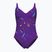 Дамски бански костюм от една част arena Abyss U Back multi plum/plum