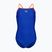 Детски цял бански костюм arena Light Drop Solid neon blue/team orange/team orange