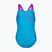 Детски цял бански костюм arena Kikko Swim Pro Back turquoise/very fuchsia