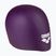 Плувна шапка  arena Long Hair plum/white