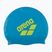 Плувна шапка  arena Big Logo blue cosmo/artic lime
