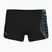 Мъжки боксерки за плуване arena Basic Swim Short black/turquoise