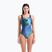 Дамски цял костюм за плуване arena Peacock Swim Pro Back multi green/black