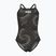 Детски цял бански костюм arena Fireflow Lightdrop Back black/team black