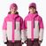 Детско скиорско яке Rossignol Wispile Insulated electric fuchsia