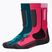 Детски скиорски чорапи Rossignol Essential 2 pack electric fuchsia