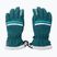 Дамски скиорски ръкавици Rossignol Piste R-Shell Dry transformative teal