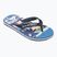 Quiksilver Molokai Art 25 Младежки джапанки fiery coronet blue tropicamo