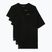 Мъжка тениска Lacoste TH9008 3-pack black