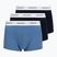 Мъжки боксерки Lacoste 5H5150 3 чифта turquoise blue/navy blue/navy blue