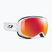 Дамски предпазни ски очила Julbo Ellipse Spectron Glare Control white/ flash red