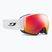Скиорскa маска Julbo Hit Spectron white/black/flash red