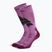 Скиорски чорапи Picture Wooling bright magenta