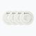 Колела за ролери Luminous Led Wheels Duo 76mm/85A X4 white/red