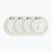 Колела за ролери Luminous Led Wheels Duo 72mm/85A X4 white/red