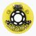 Колела за ролери FR Skates Street Invaders Wheels 80mm/84A X4 yellow/black