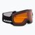 Очила за ски Alpina Nakiska black matt/orange